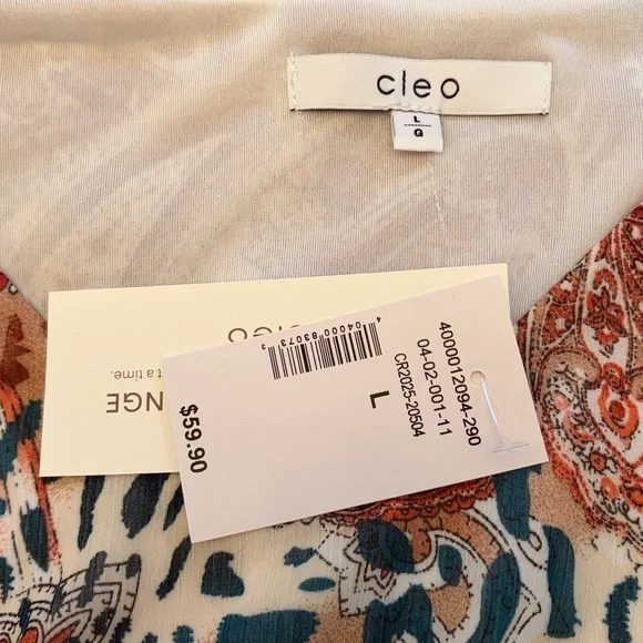 Beautiful lined tunic top - Picture 6 of 9